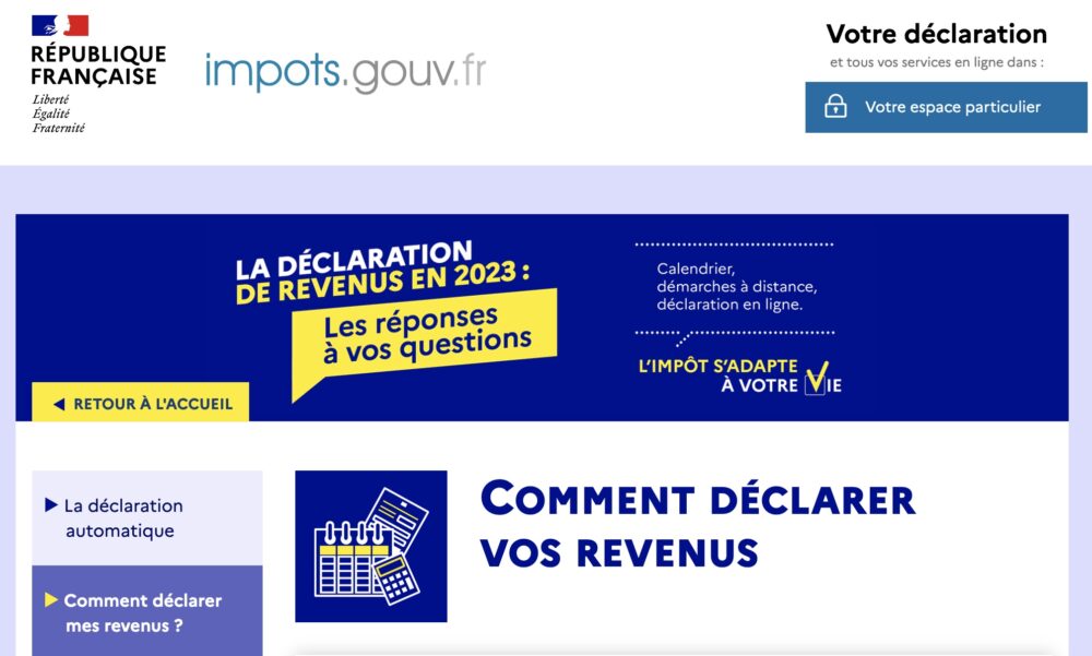 Compte-rendu e-formation Impôts