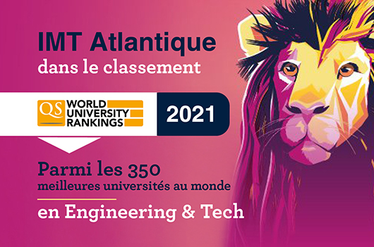 La réputation auprès des employeurs propulse IMT Atlantique dans le QS by Subject 2021 !