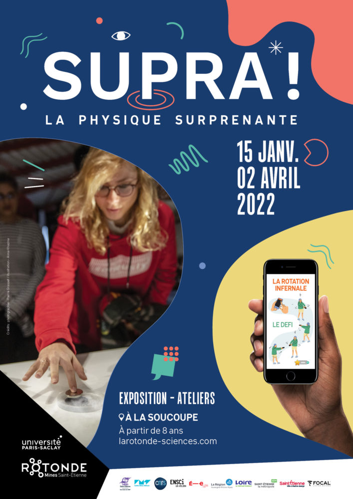 SUPRA ! La physique surprenante – Nouvelle exposition-ateliers | La Rotonde