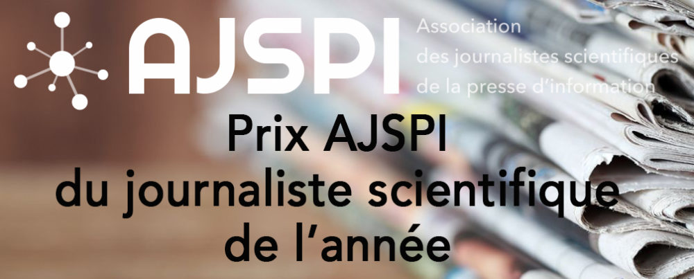 Appel à candidatures: Prix du journaliste scientifique de l’année