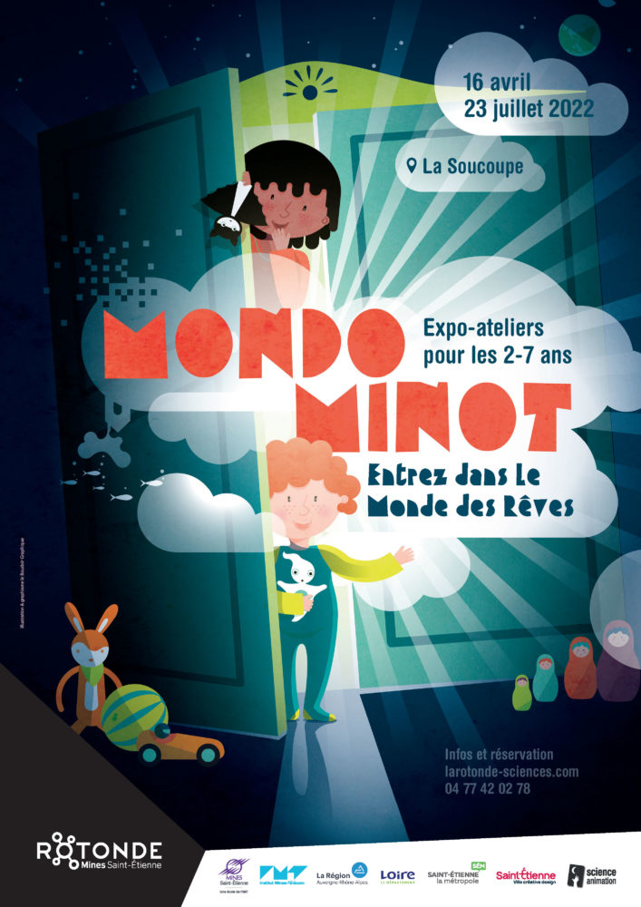 Nouvelle exposition : MONDO MINOT • Entrez dans le monde des rêves !