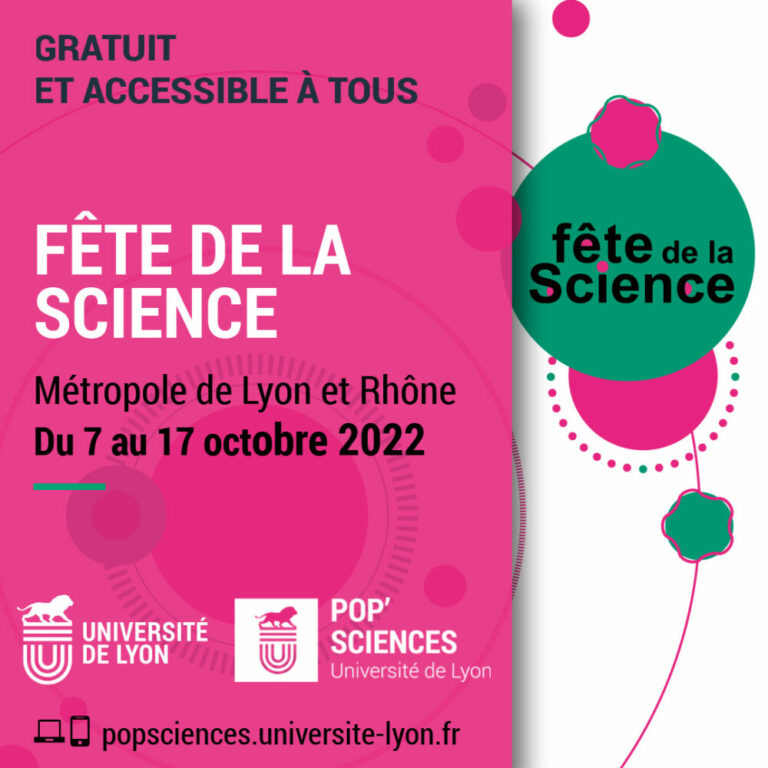 La Fête de la science dans la métropole lyonnaise et le Rhône