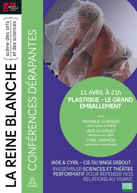 Invitation au théâtre: "Plastique - le grand emballement", le 11 avril 2023 à 21h