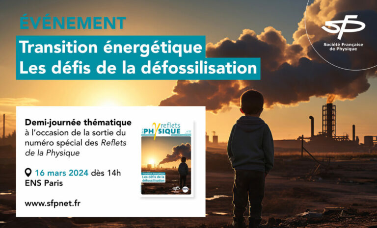 Invitation à la demi-journée “Transition énergétique – Les défis de la défossilisation”